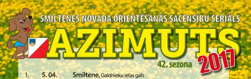 Azimuta 2017 1. kārtas neoficiālie rezultāti