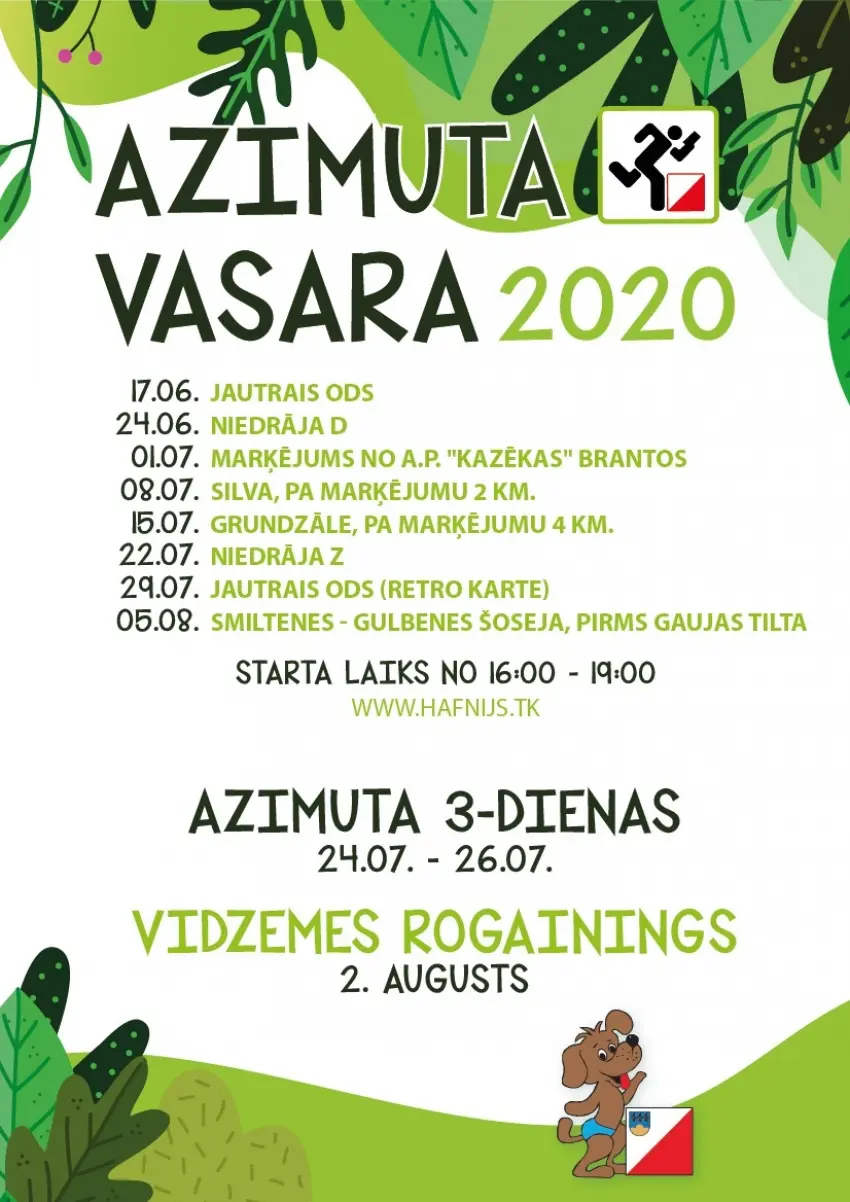 AZIMUTA VASARA JAU 17. jūnijā!