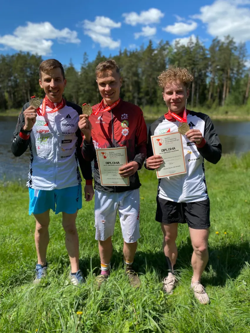 Panākumi Baltijas čempionātā Šauļu apkārtnē.