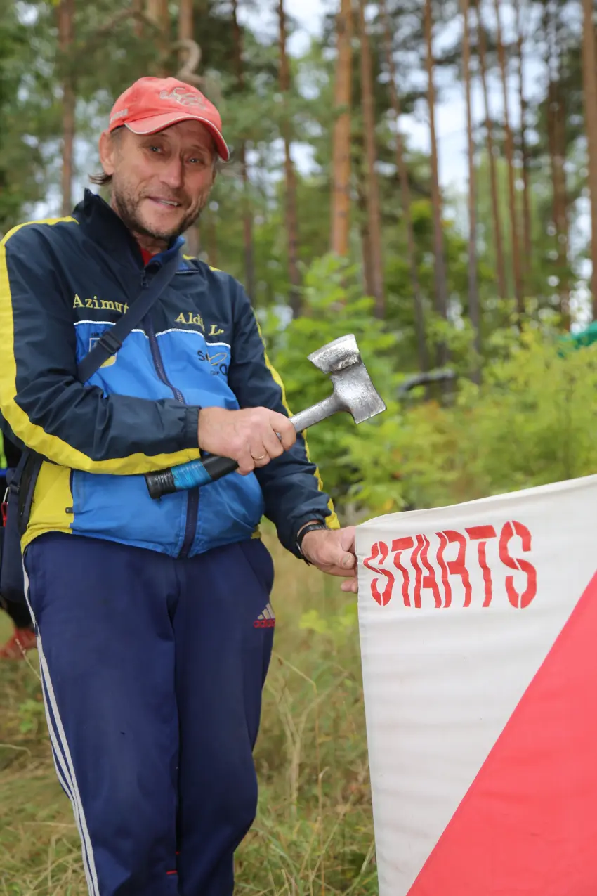 Azimuts 18. augustā Niedrāja ezera ziemeļos.
