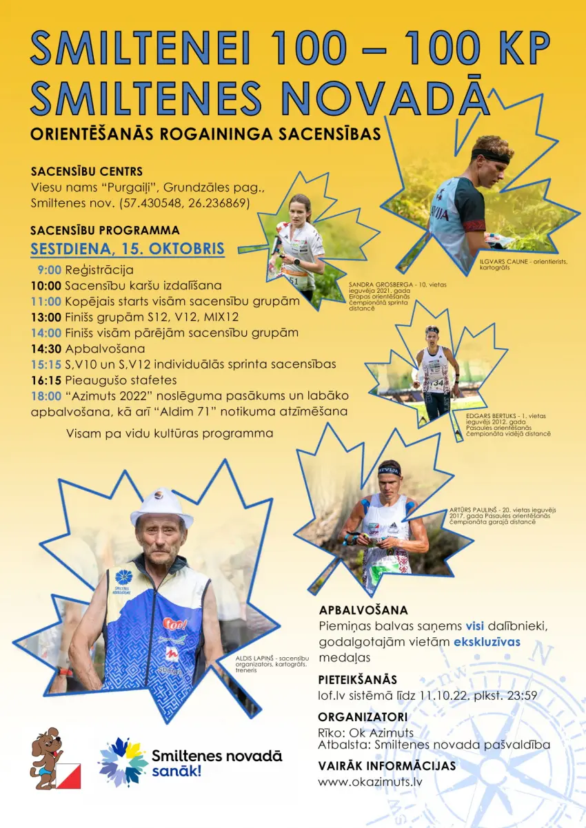 SMILTENEI 100 – 100 KP SMILTENES NOVADĀ