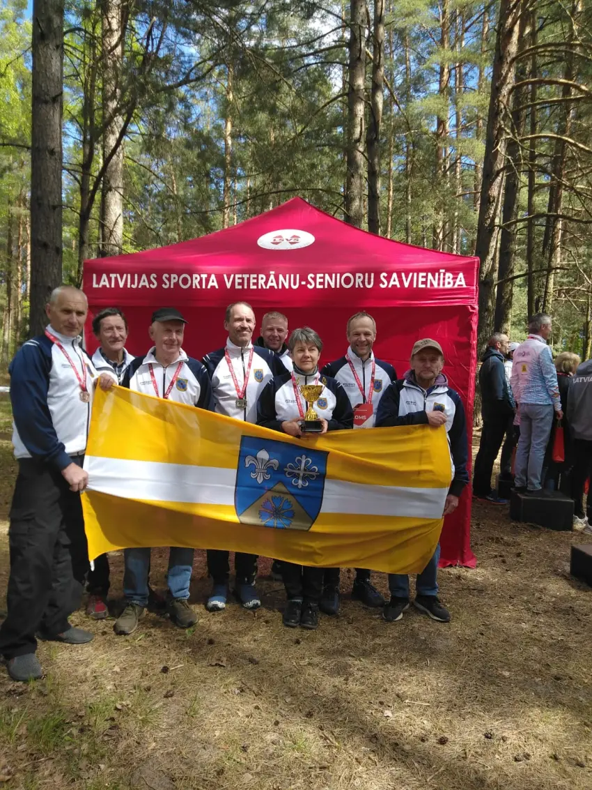 LSVS 61. veterānu sporta spēles orientēšanās sportā