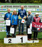 Latvijas čempionāts vidējā distancē. 